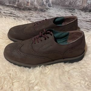 Wolverine leather shoes